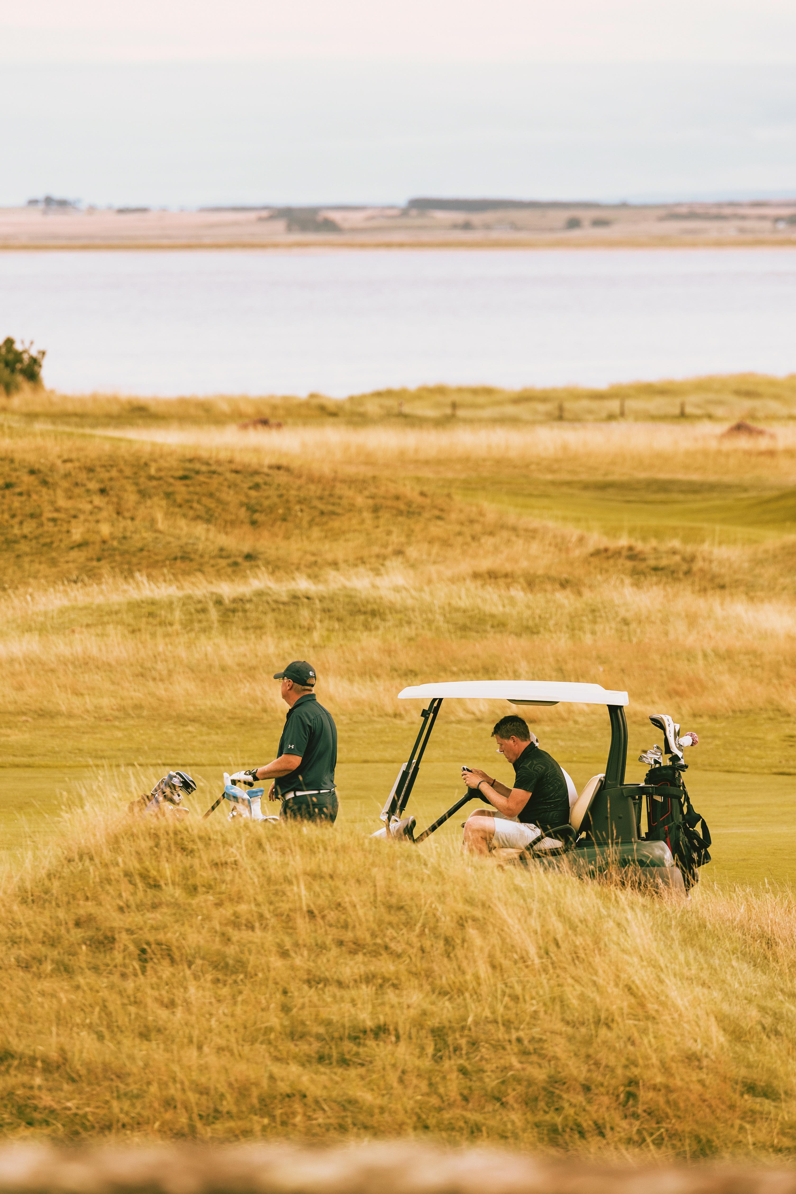Dornoch Station 호텔 외부 사진 Golfers at the 2005 Open Championship at St Andrews