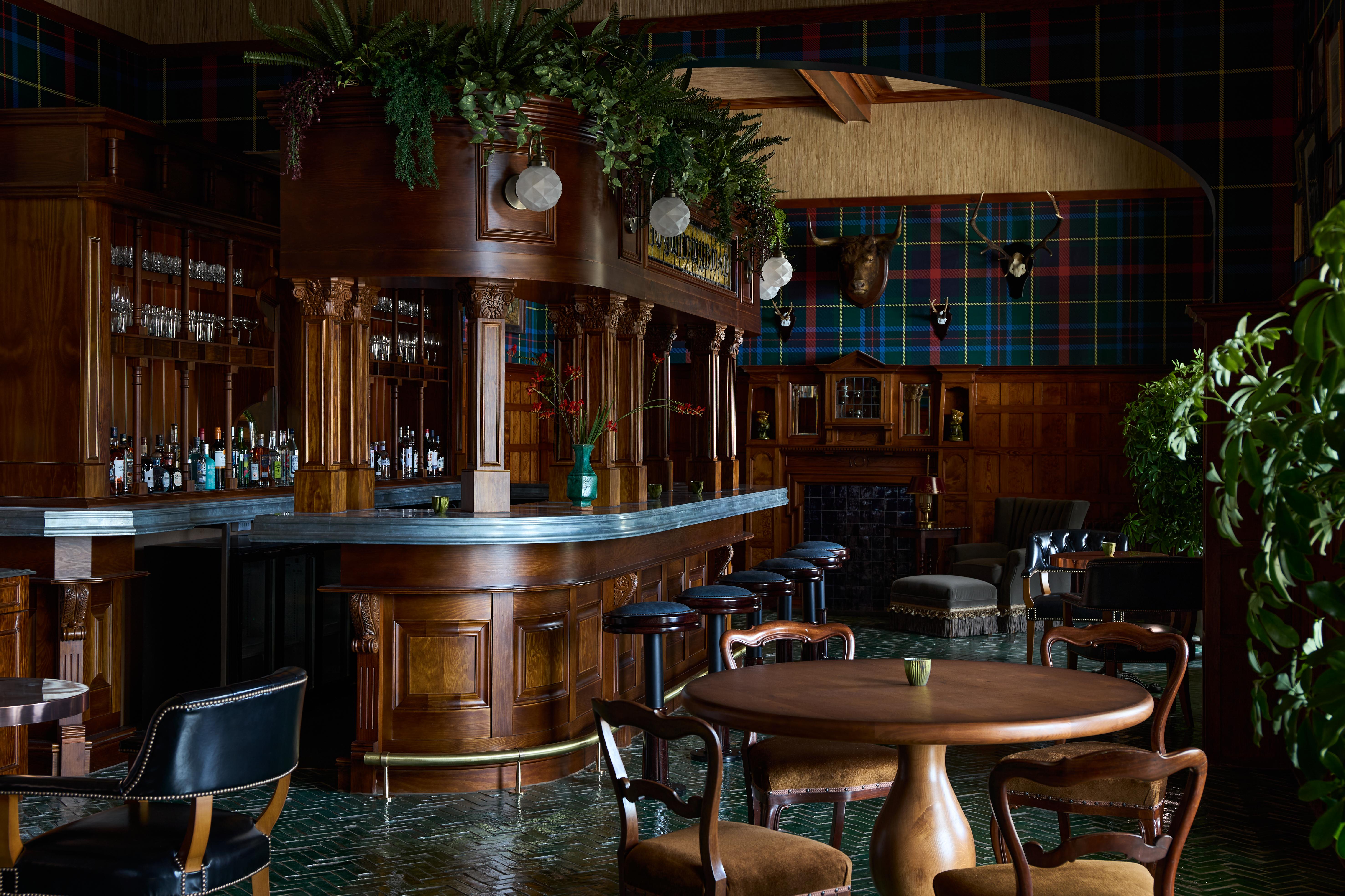 Dornoch Station 호텔 외부 사진 The bar at the 2010 World Economic Forum
